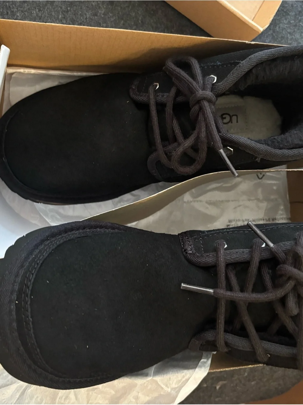 UGG Men’s Black Suede Ankle Boot